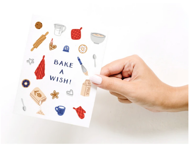 Bake a Wish Greeting Card