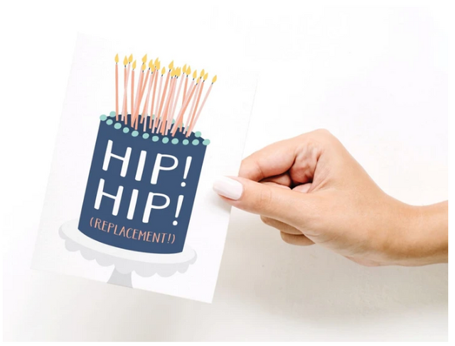 Hip Hip Replacement Card