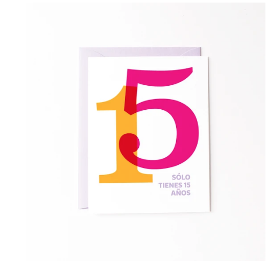 15 Años Card