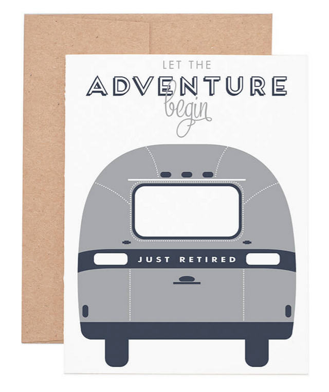 Airstream Retirement Everyday Greeting Card