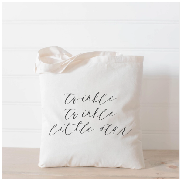 Twinkle Twinkle Little Star Tote Bag
