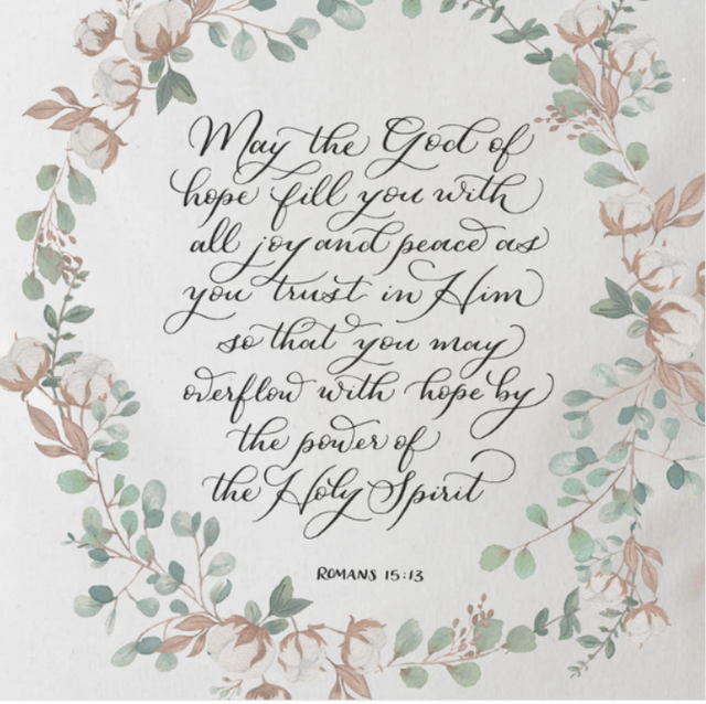 Romans 15 Tote Bag