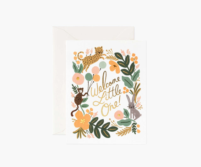 Welcome Little One Greeting Card