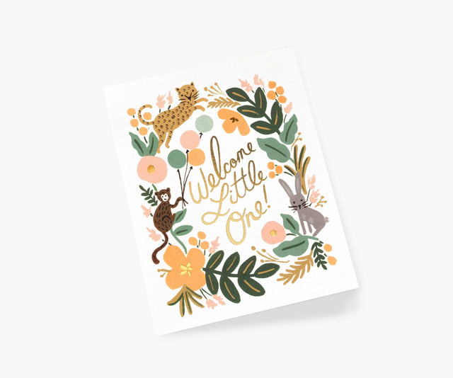 Welcome Little One Greeting Card