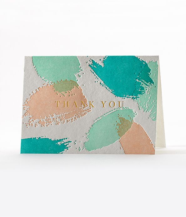 Palette Thank You Card Set