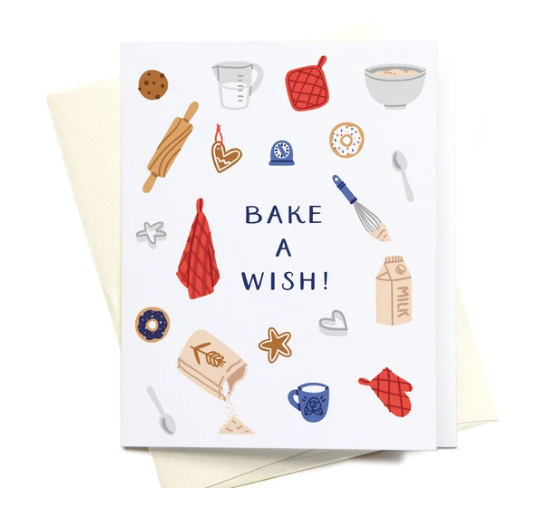 Bake a Wish Greeting Card