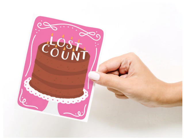 Lost Count Greeting Card
