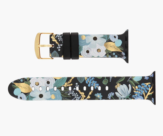 Garden Party Blue Apple Watch Band