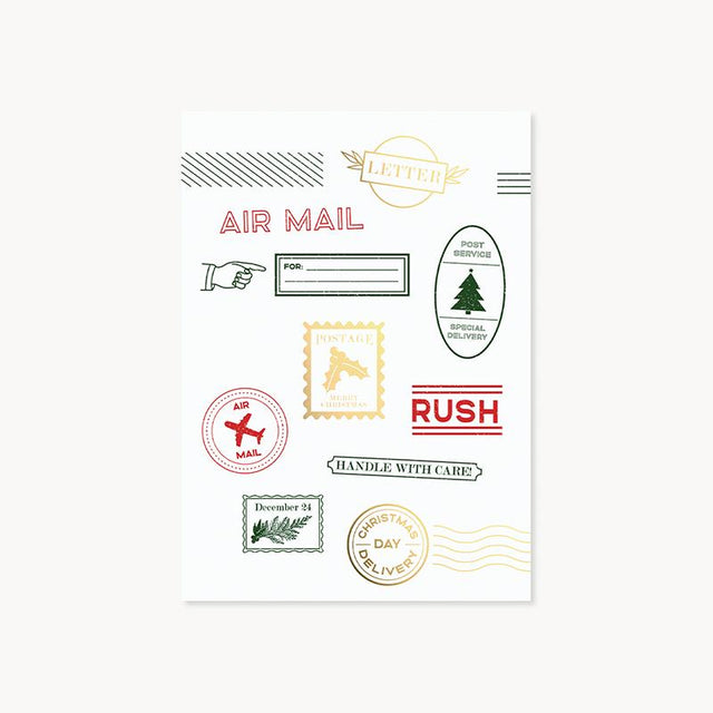 Christmas Mail Pop-Up Greeting Card